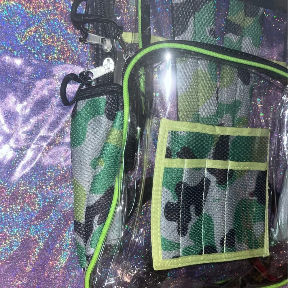Clear Camo backpack